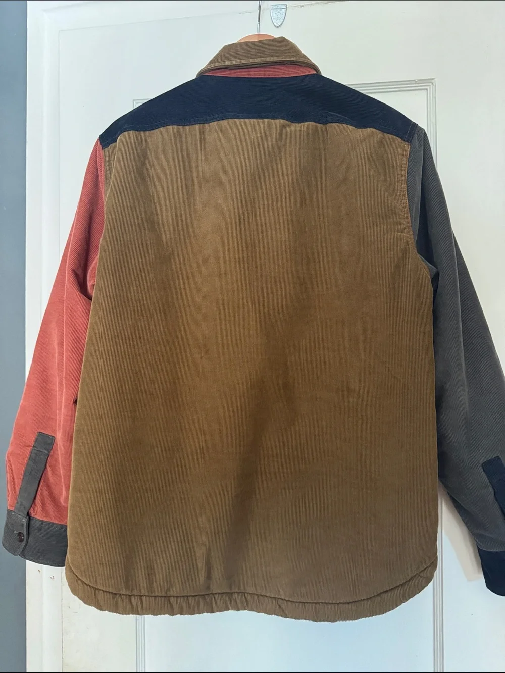 J. Crew Men's Corduroy Sherpa Lined Corduroy Workshirt